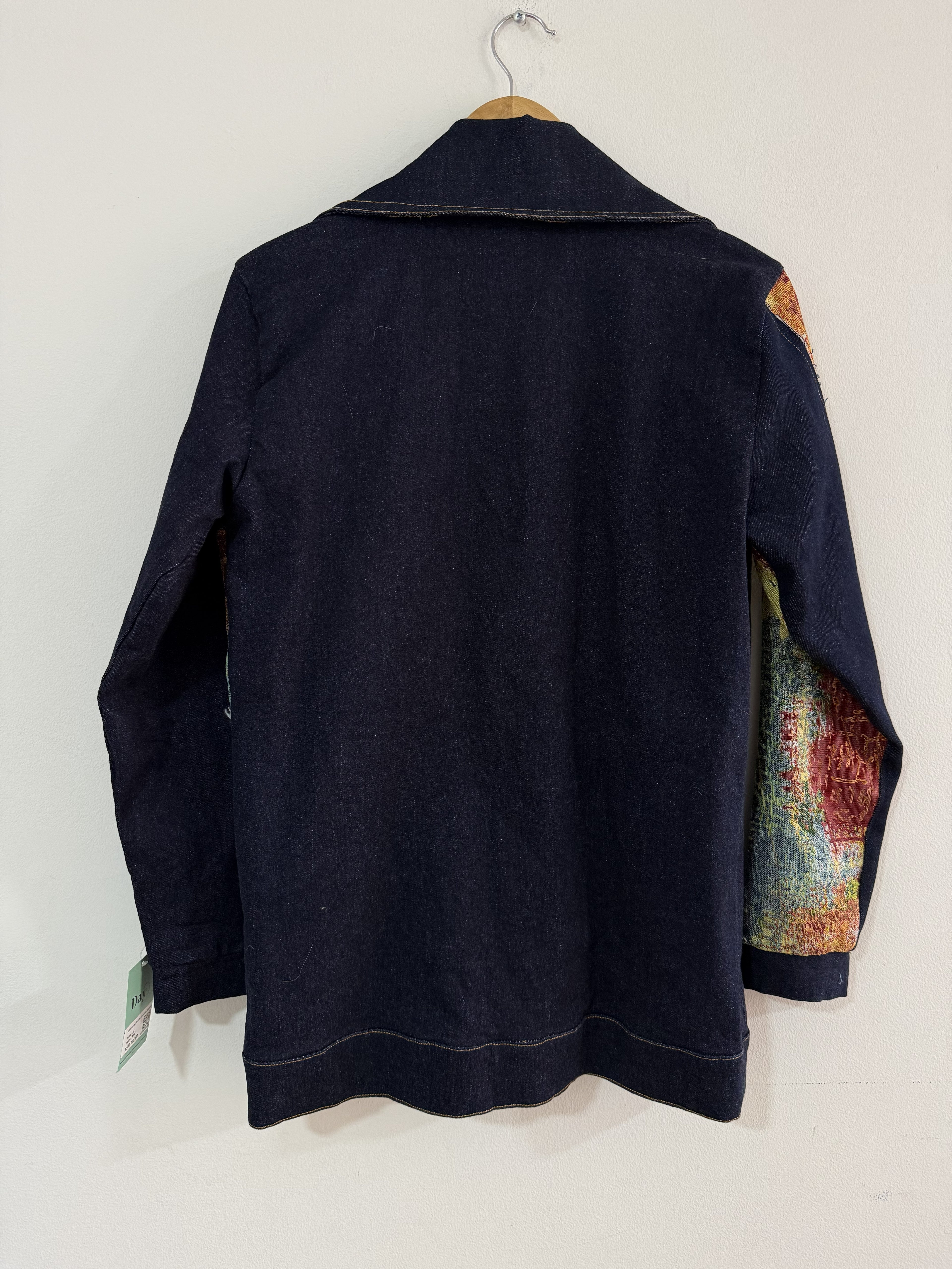 Chaqueta Denim Hombre Jacquard