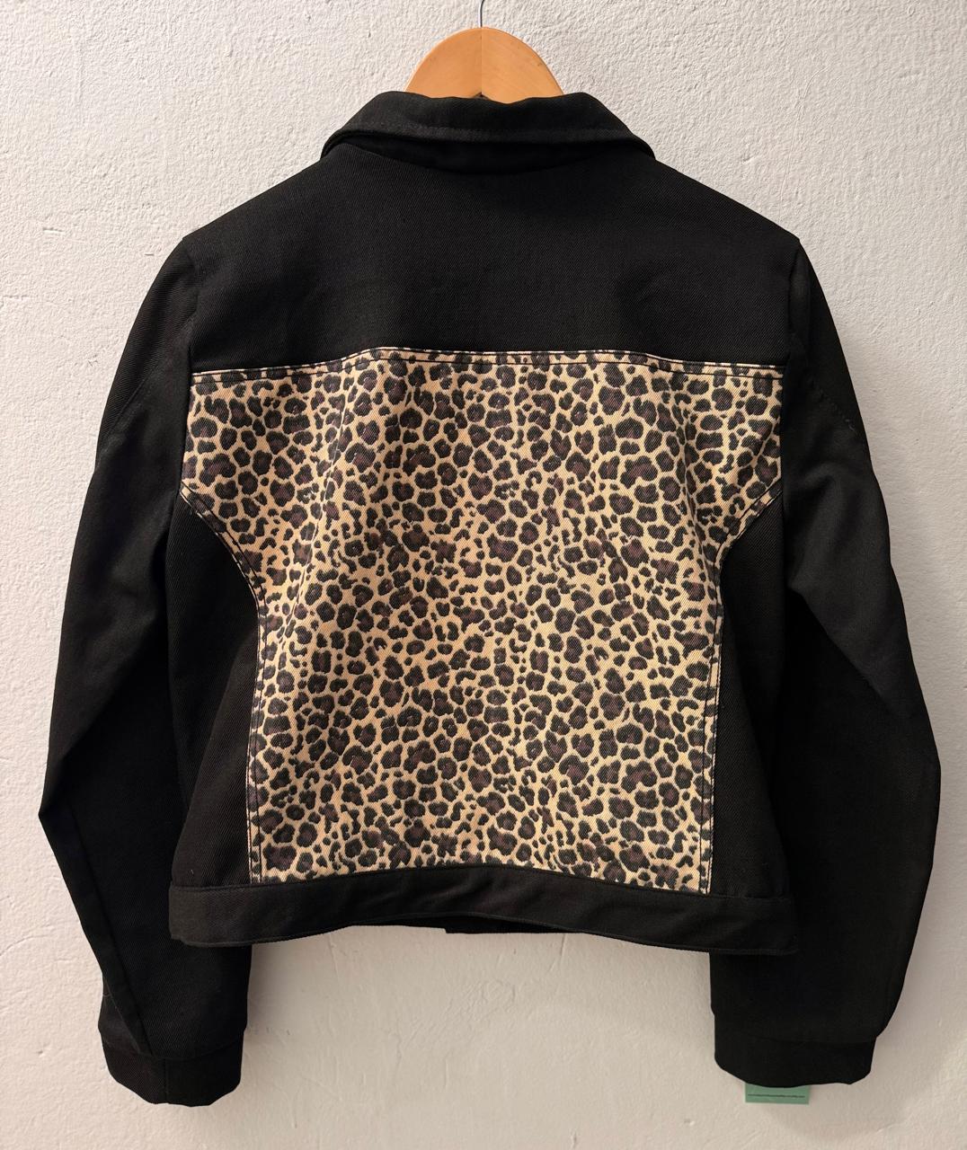 Chaqueta Denim Animal Print