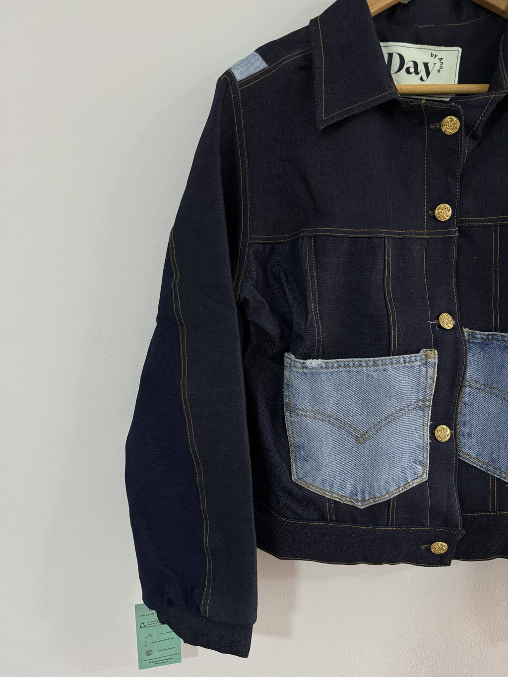Chaqueta Denim Patchwork