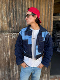 Chaqueta Denim Oversize Patchwork